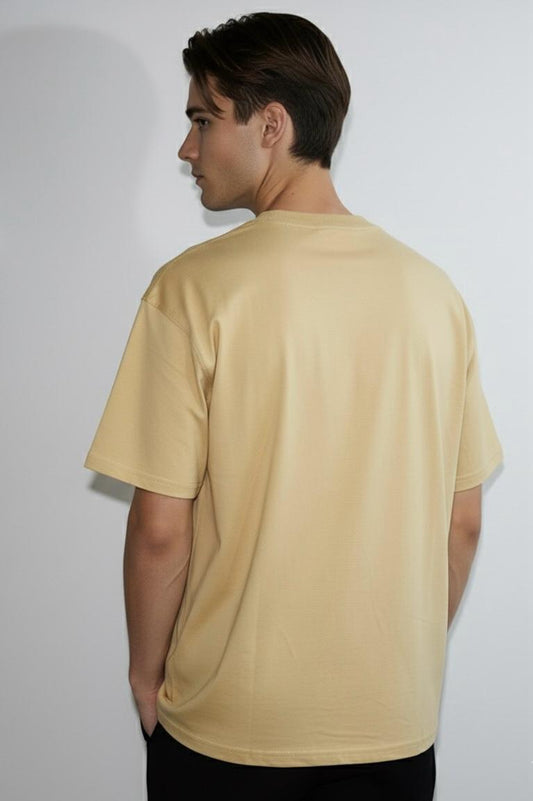 "Creation Hands" Oversized Drop shoulder Embroidered T-Shirt”