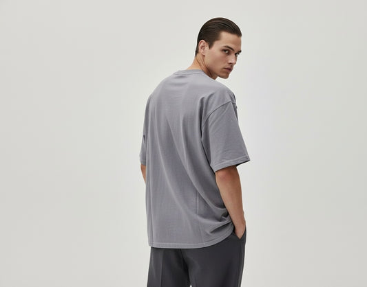 “Tiger eyes” Oversized drop shoulder T-shirt